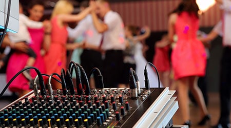 Insured DJ at an Event