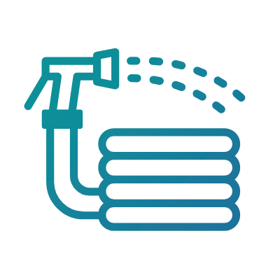 Icon of a hose